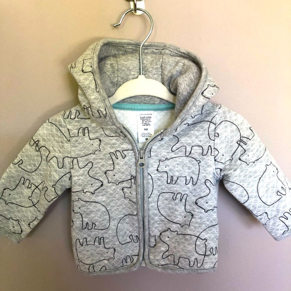 Carter’s newborn hoodie, like new